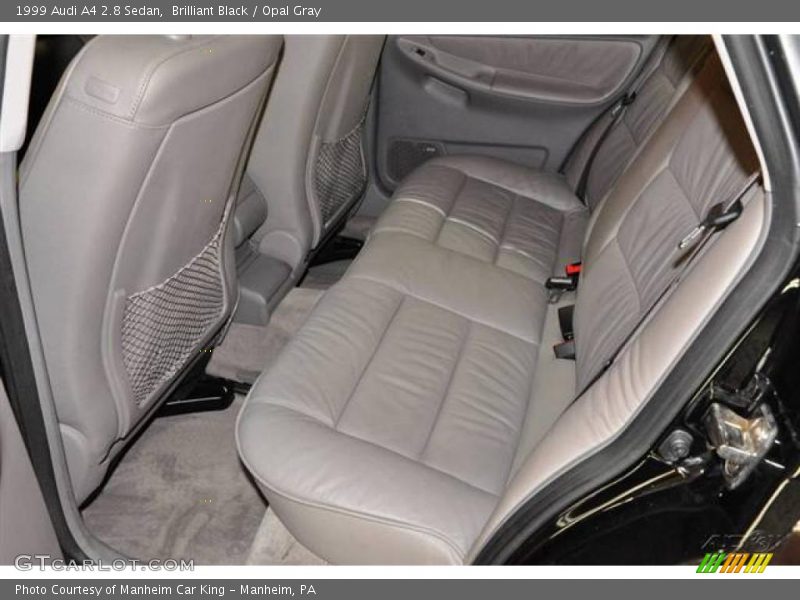 Brilliant Black / Opal Gray 1999 Audi A4 2.8 Sedan