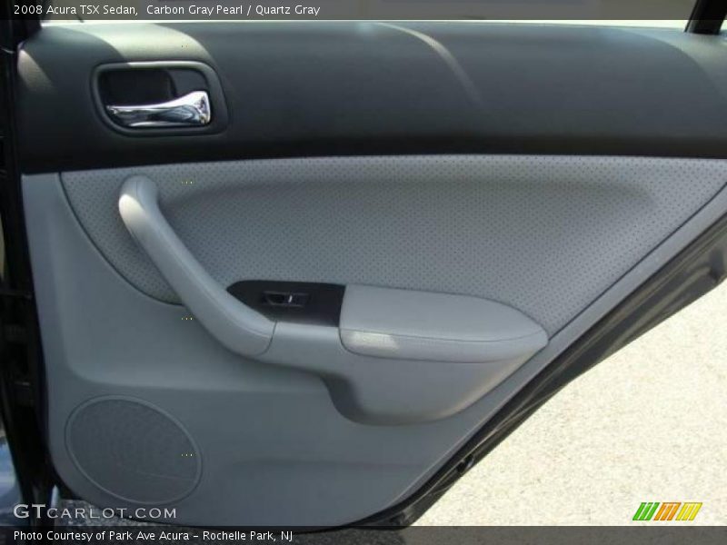 Carbon Gray Pearl / Quartz Gray 2008 Acura TSX Sedan