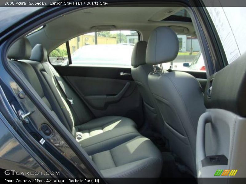 Carbon Gray Pearl / Quartz Gray 2008 Acura TSX Sedan
