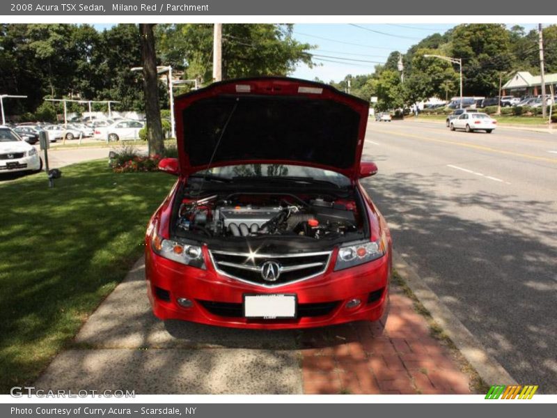 Milano Red / Parchment 2008 Acura TSX Sedan