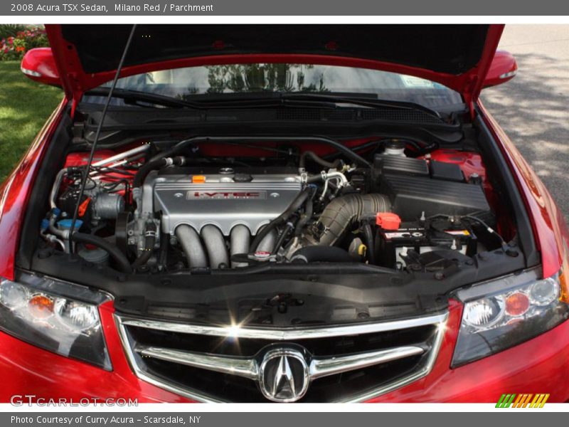 Milano Red / Parchment 2008 Acura TSX Sedan