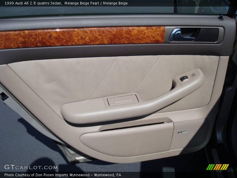 Melange Beige Pearl / Melange Beige 1999 Audi A6 2.8 quattro Sedan