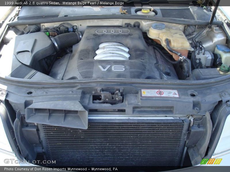 Melange Beige Pearl / Melange Beige 1999 Audi A6 2.8 quattro Sedan