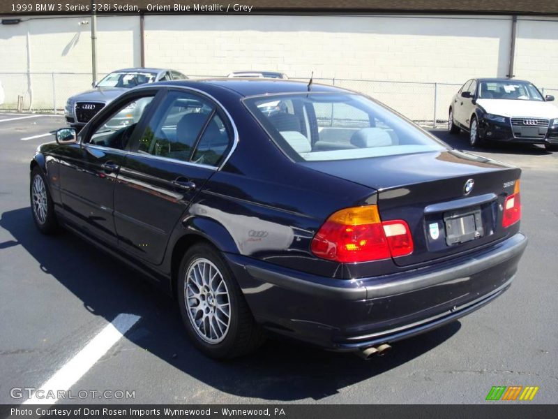 Orient Blue Metallic / Grey 1999 BMW 3 Series 328i Sedan