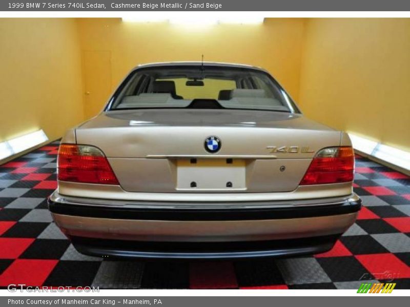 Cashmere Beige Metallic / Sand Beige 1999 BMW 7 Series 740iL Sedan