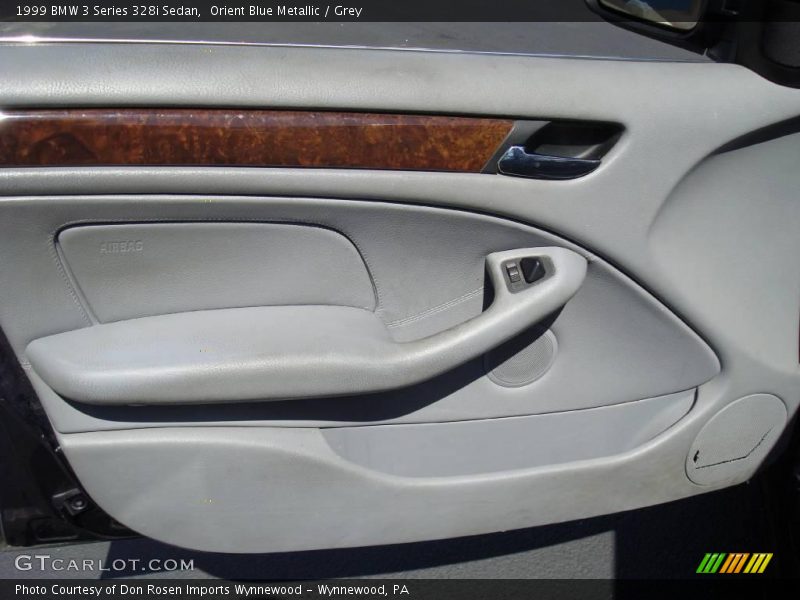 Orient Blue Metallic / Grey 1999 BMW 3 Series 328i Sedan