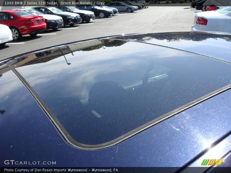 Orient Blue Metallic / Grey 1999 BMW 3 Series 328i Sedan