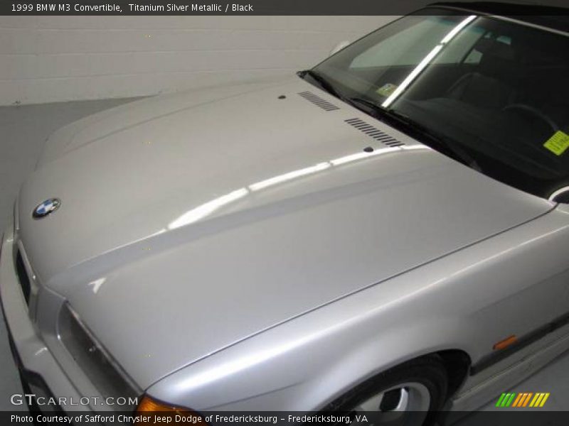Titanium Silver Metallic / Black 1999 BMW M3 Convertible