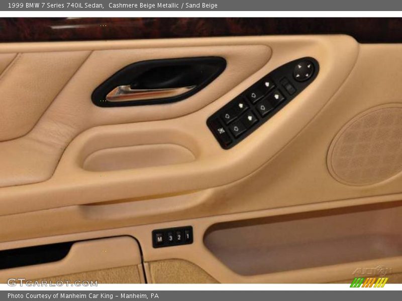 Cashmere Beige Metallic / Sand Beige 1999 BMW 7 Series 740iL Sedan