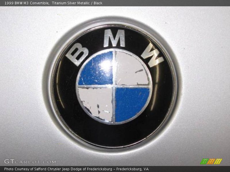 Titanium Silver Metallic / Black 1999 BMW M3 Convertible