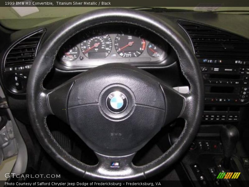Titanium Silver Metallic / Black 1999 BMW M3 Convertible