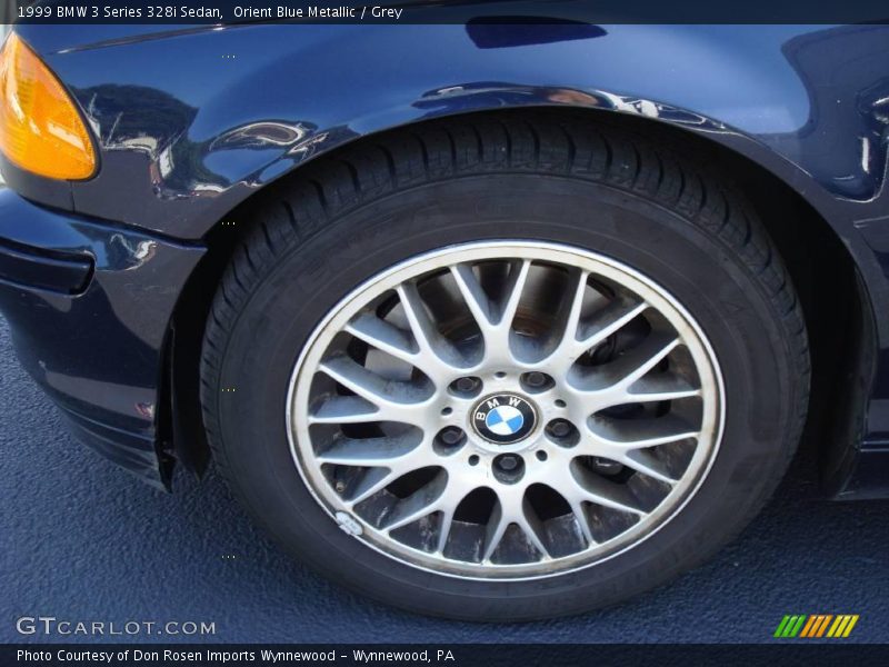 Orient Blue Metallic / Grey 1999 BMW 3 Series 328i Sedan