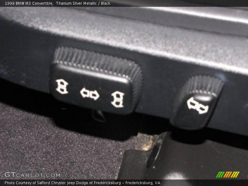 Titanium Silver Metallic / Black 1999 BMW M3 Convertible