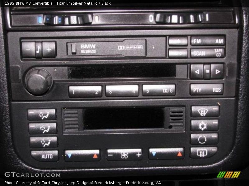 Titanium Silver Metallic / Black 1999 BMW M3 Convertible