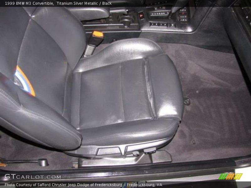 Titanium Silver Metallic / Black 1999 BMW M3 Convertible