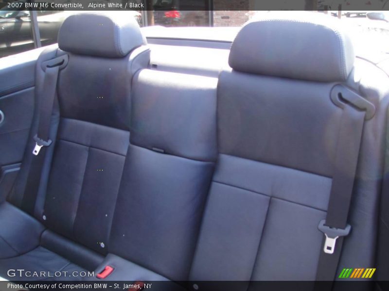 Alpine White / Black 2007 BMW M6 Convertible