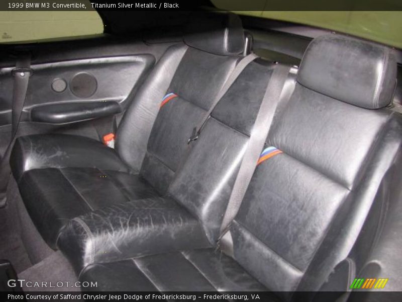 Titanium Silver Metallic / Black 1999 BMW M3 Convertible