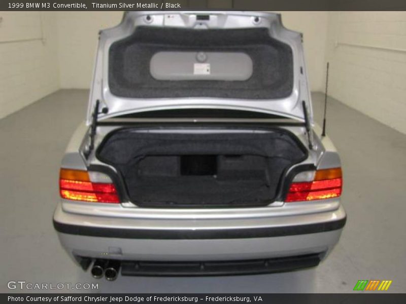 Titanium Silver Metallic / Black 1999 BMW M3 Convertible