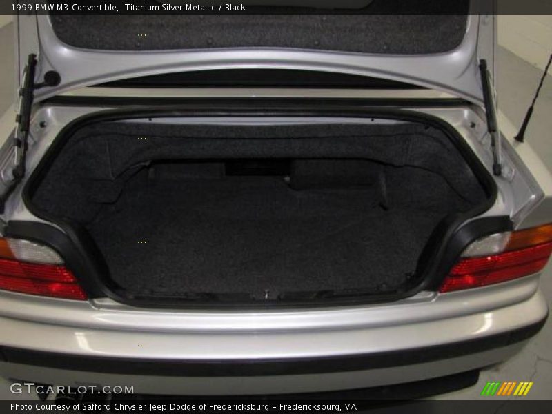 Titanium Silver Metallic / Black 1999 BMW M3 Convertible
