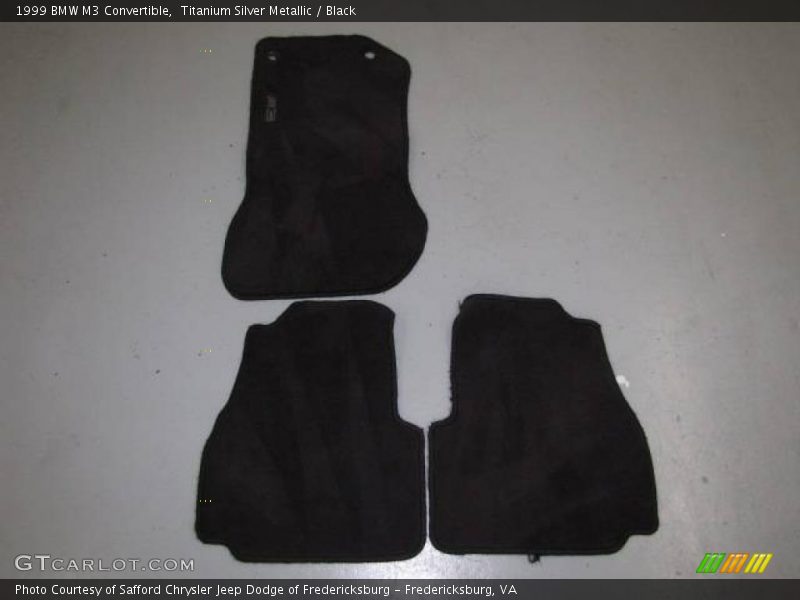 Titanium Silver Metallic / Black 1999 BMW M3 Convertible