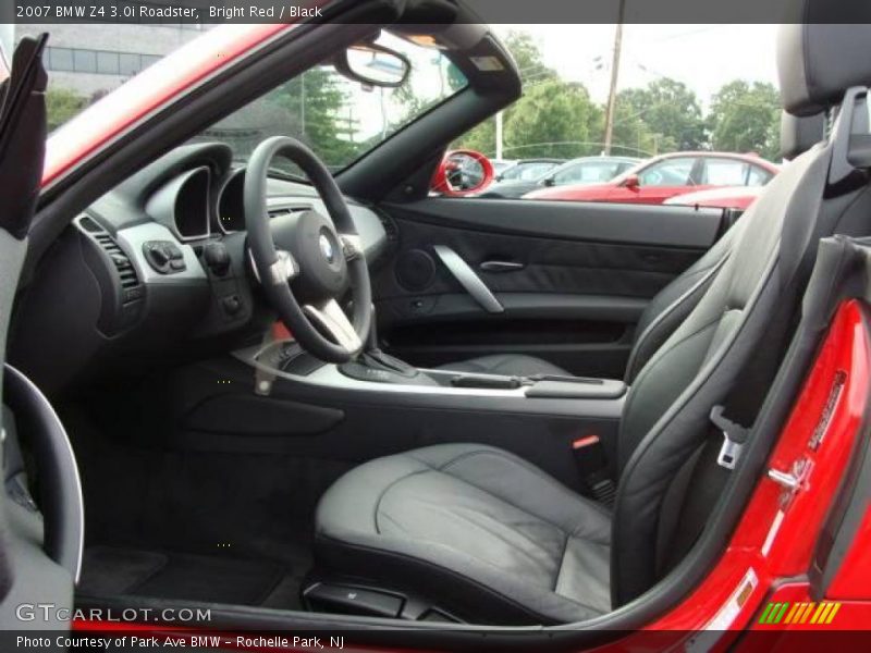 Bright Red / Black 2007 BMW Z4 3.0i Roadster