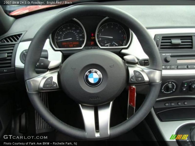 Bright Red / Black 2007 BMW Z4 3.0i Roadster