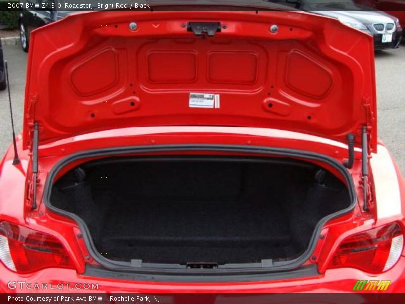 Bright Red / Black 2007 BMW Z4 3.0i Roadster