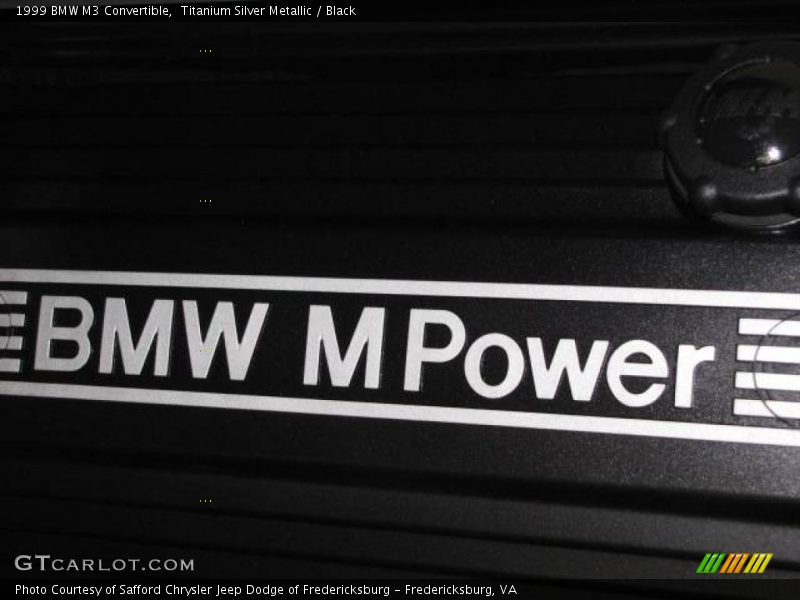 Titanium Silver Metallic / Black 1999 BMW M3 Convertible