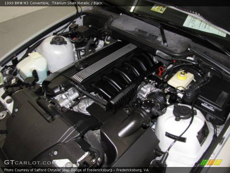 Titanium Silver Metallic / Black 1999 BMW M3 Convertible
