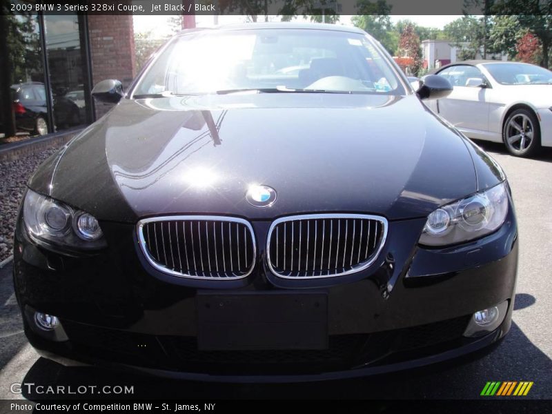 Jet Black / Black 2009 BMW 3 Series 328xi Coupe