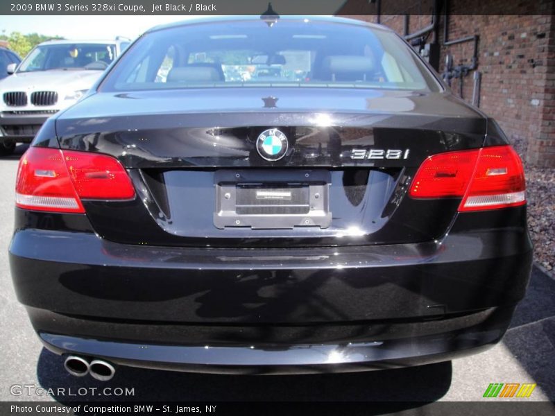 Jet Black / Black 2009 BMW 3 Series 328xi Coupe