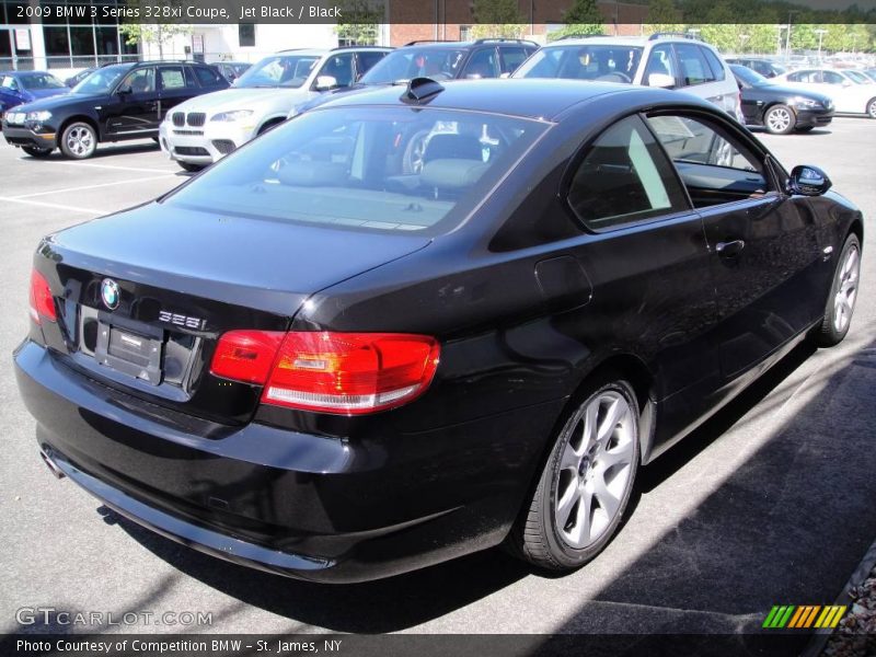 Jet Black / Black 2009 BMW 3 Series 328xi Coupe