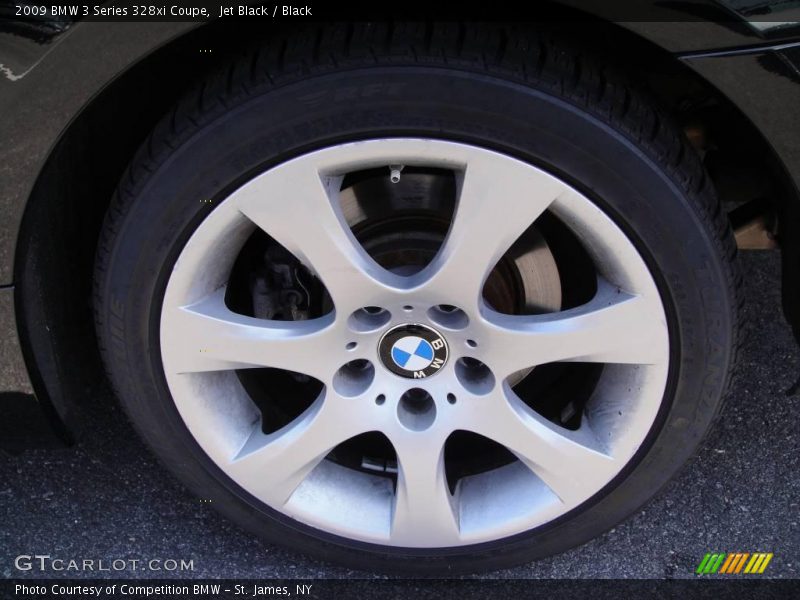 Jet Black / Black 2009 BMW 3 Series 328xi Coupe