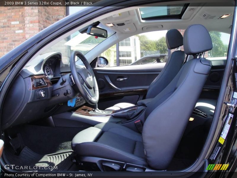 Jet Black / Black 2009 BMW 3 Series 328xi Coupe