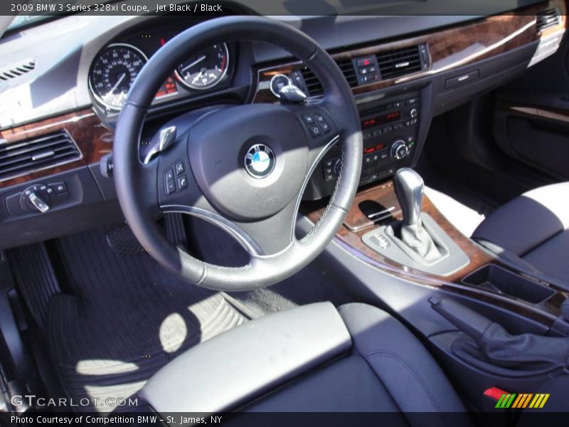 Jet Black / Black 2009 BMW 3 Series 328xi Coupe