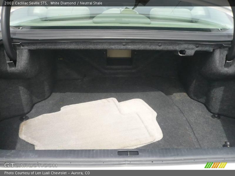 White Diamond / Neutral Shale 2003 Cadillac Seville STS