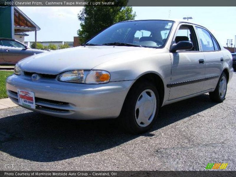 Cashmere Taupe Metallic / Light Neutral 2002 Chevrolet Prizm