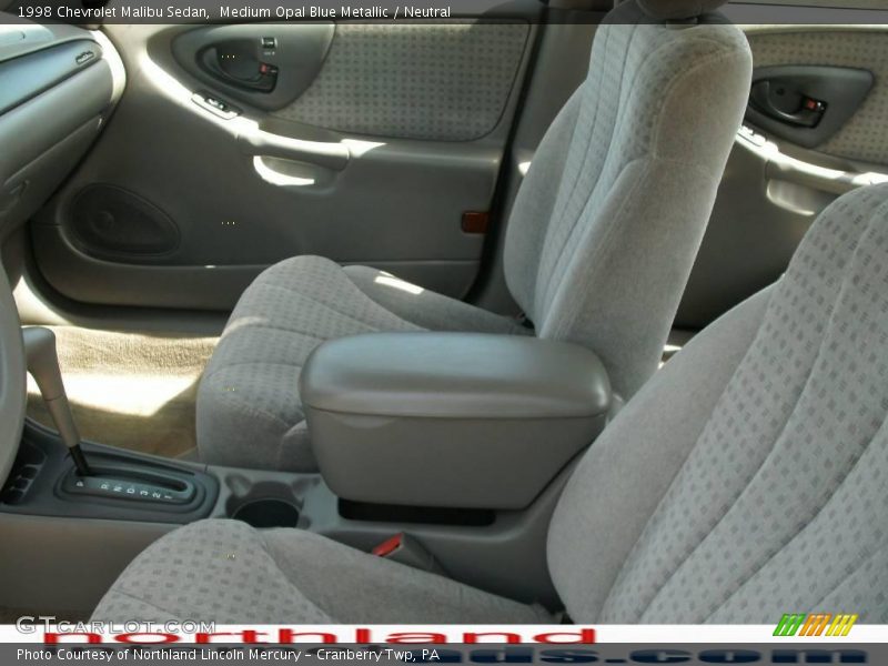 Medium Opal Blue Metallic / Neutral 1998 Chevrolet Malibu Sedan