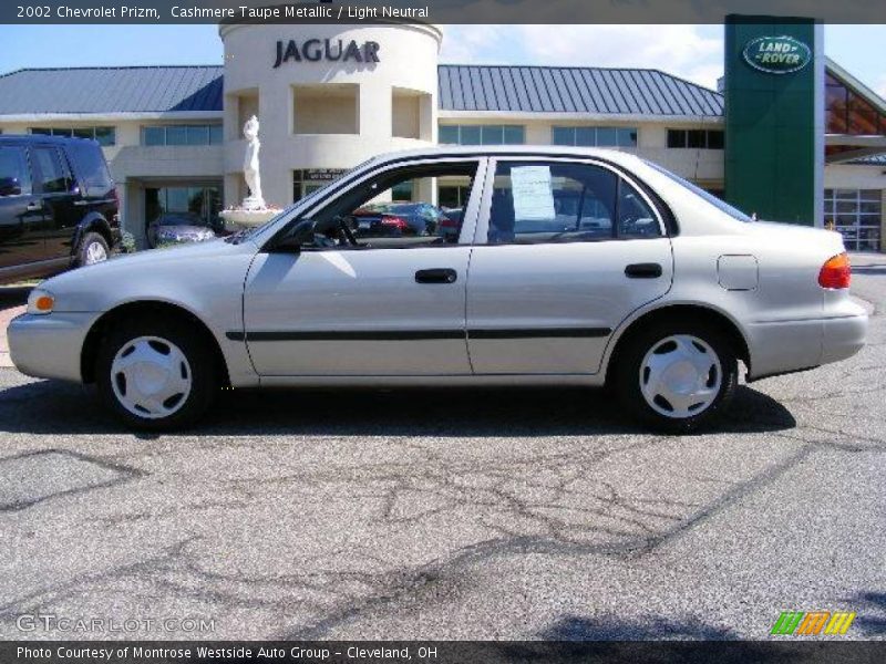 Cashmere Taupe Metallic / Light Neutral 2002 Chevrolet Prizm