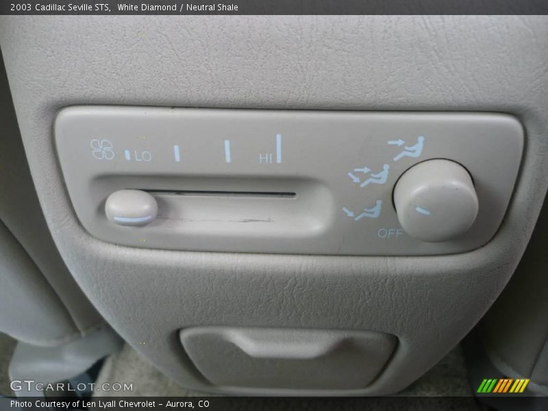 White Diamond / Neutral Shale 2003 Cadillac Seville STS