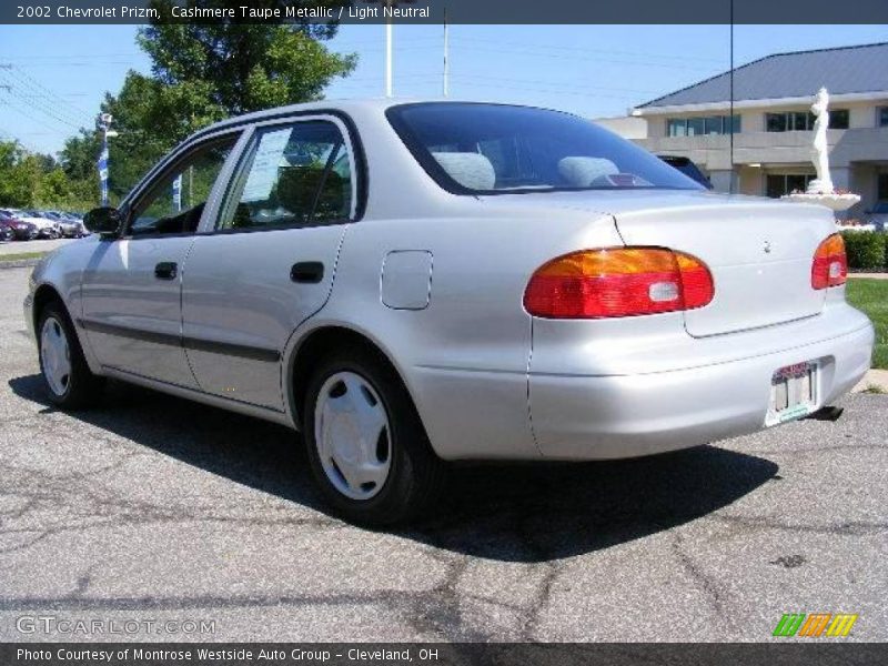 Cashmere Taupe Metallic / Light Neutral 2002 Chevrolet Prizm