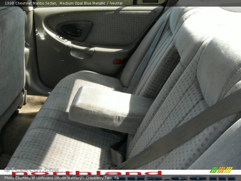 Medium Opal Blue Metallic / Neutral 1998 Chevrolet Malibu Sedan
