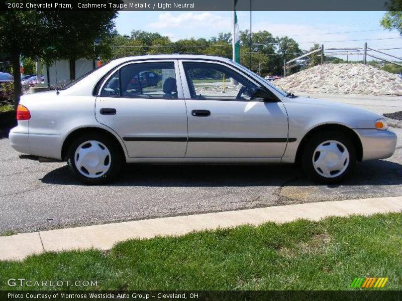 Cashmere Taupe Metallic / Light Neutral 2002 Chevrolet Prizm