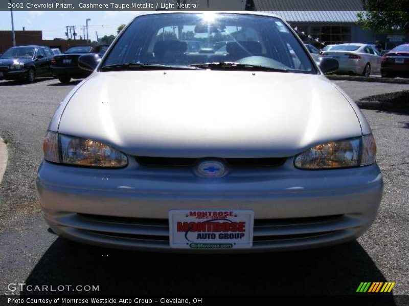 Cashmere Taupe Metallic / Light Neutral 2002 Chevrolet Prizm