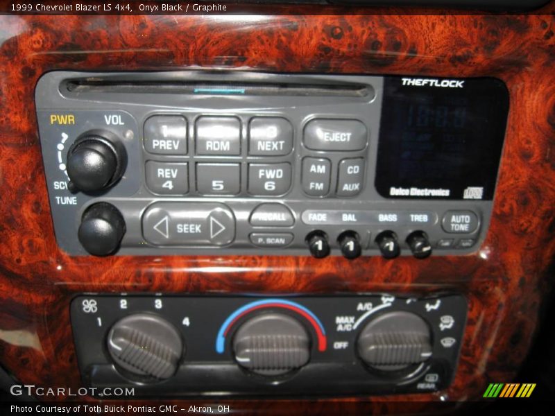 Onyx Black / Graphite 1999 Chevrolet Blazer LS 4x4