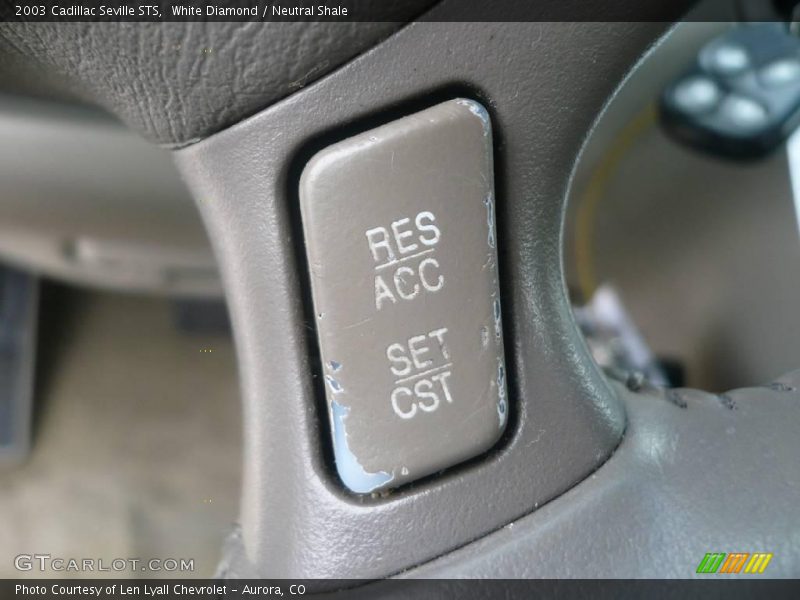 White Diamond / Neutral Shale 2003 Cadillac Seville STS