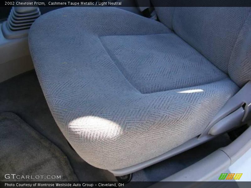 Cashmere Taupe Metallic / Light Neutral 2002 Chevrolet Prizm