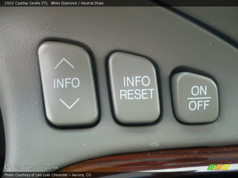 White Diamond / Neutral Shale 2003 Cadillac Seville STS