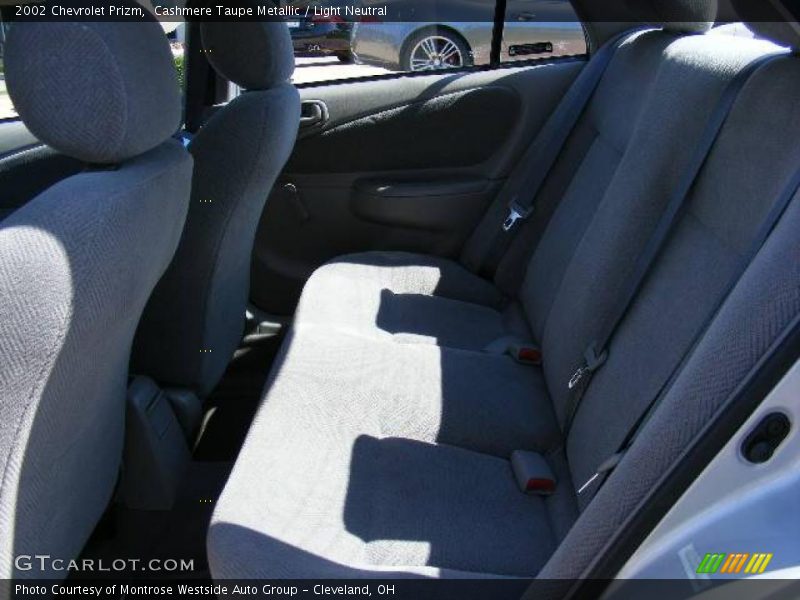 Cashmere Taupe Metallic / Light Neutral 2002 Chevrolet Prizm