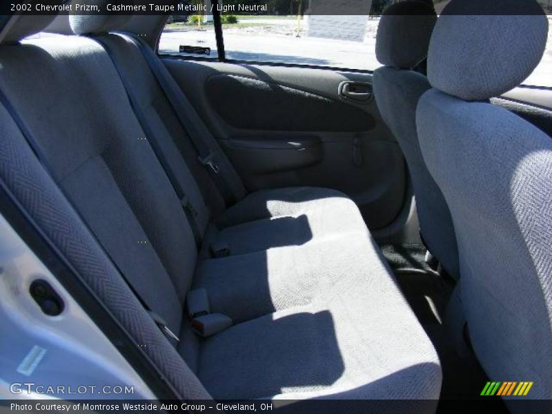 Cashmere Taupe Metallic / Light Neutral 2002 Chevrolet Prizm